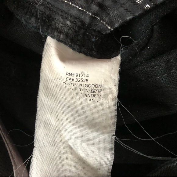 Armani Exchange Black Skinny Jeans Size 0 - Picture 11 of 12